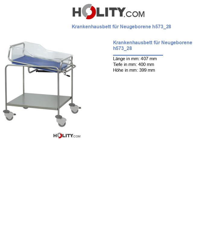 Krankenhausbett für Neugeborene h573_28