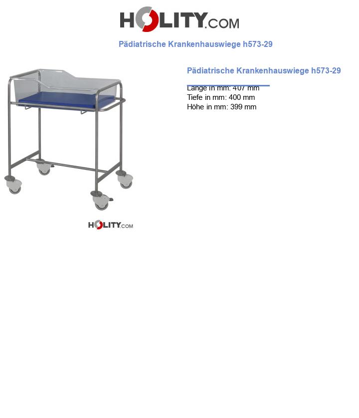 Pädiatrische Krankenhauswiege h573-29