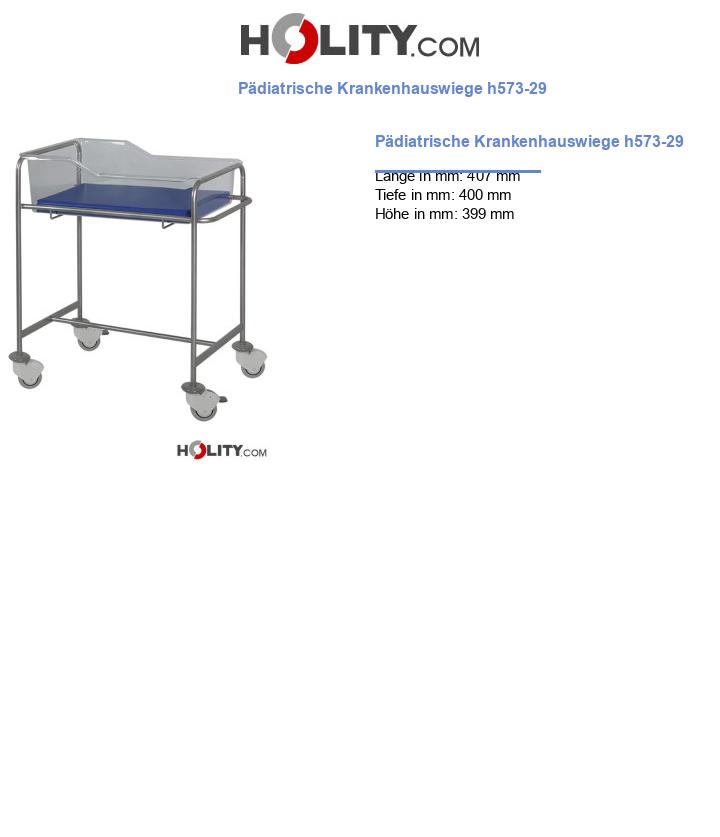 Pädiatrische Krankenhauswiege h573-29