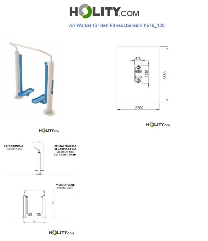 Air Walker für den Fitnessbereich h575_102