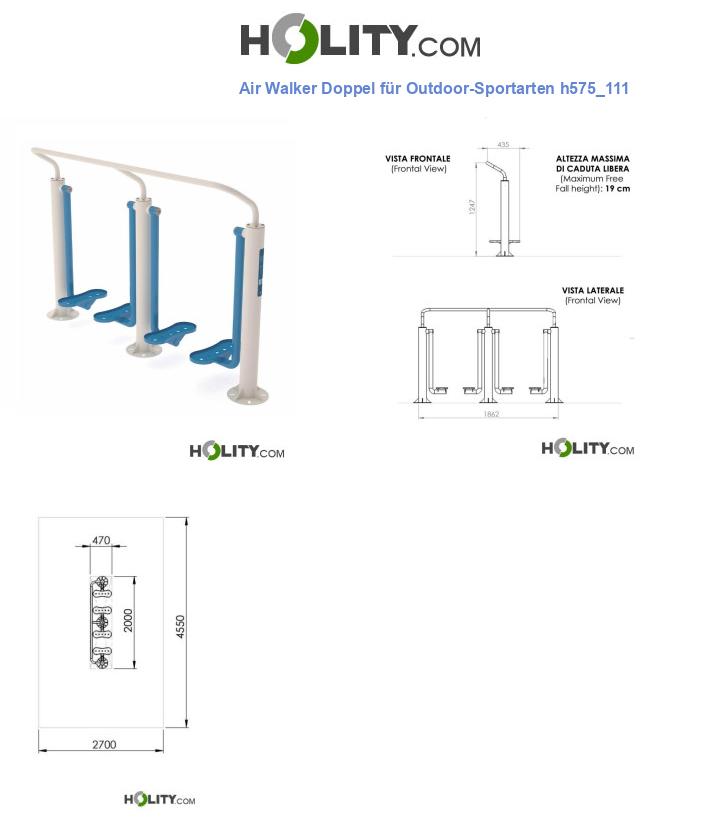 Air Walker Doppel für Outdoor-Sportarten h575_111