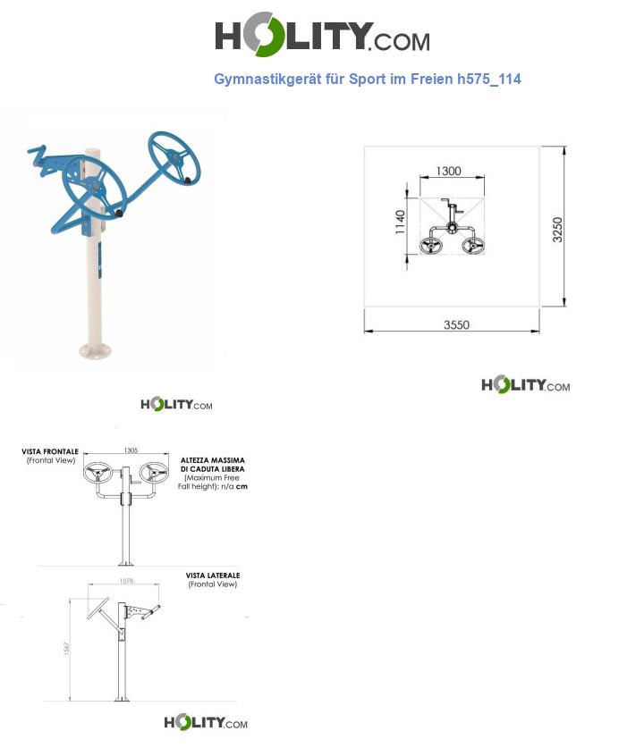 Gymnastikgerät für Sport im Freien h575_114