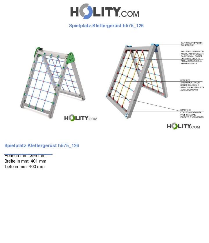 Spielplatz-Klettergerüst h575_126