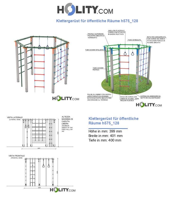 Klettergerüst für öffentliche Räume h575_128