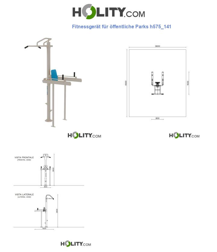 Fitnessgerät für öffentliche Parks h575_141