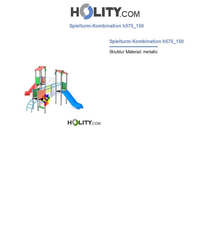 Spielturm-Kombination h575_150