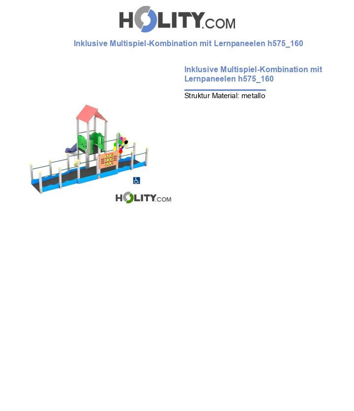 Inklusive Multispiel-Kombination mit Lernpaneelen h575_160