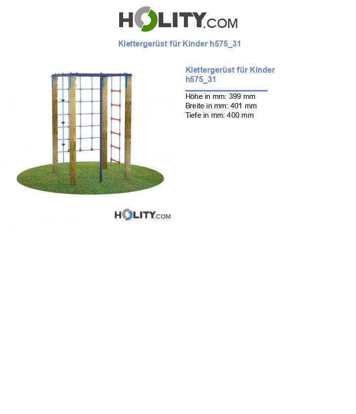 Klettergerüst für Kinder h575_31