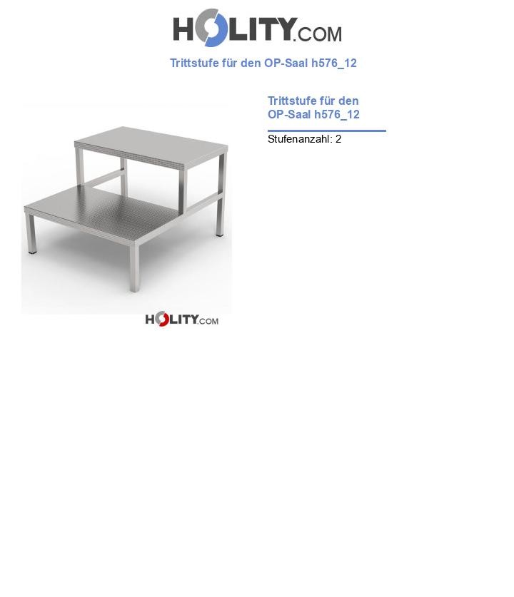 Trittstufe für den OP-Saal h576_12