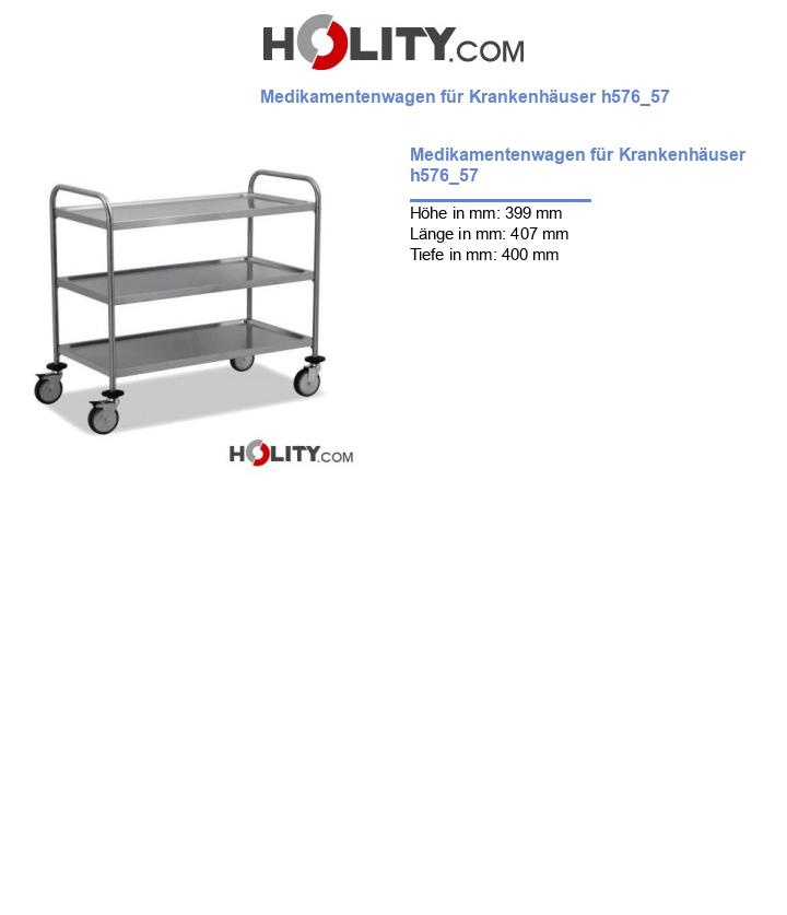 Medikamentenwagen für Krankenhäuser h576_57