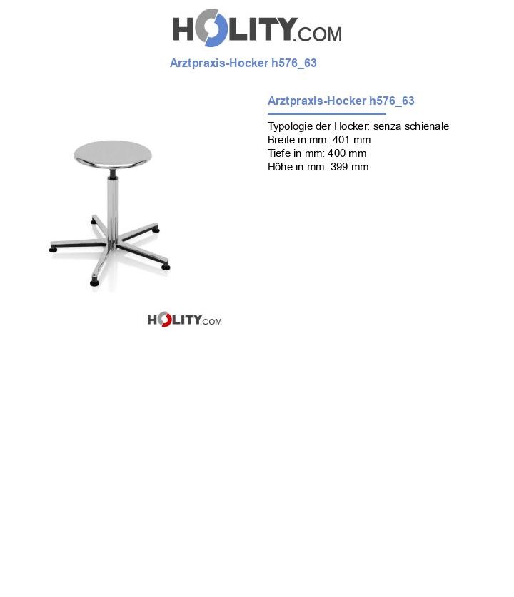 Arztpraxis-Hocker h576_63