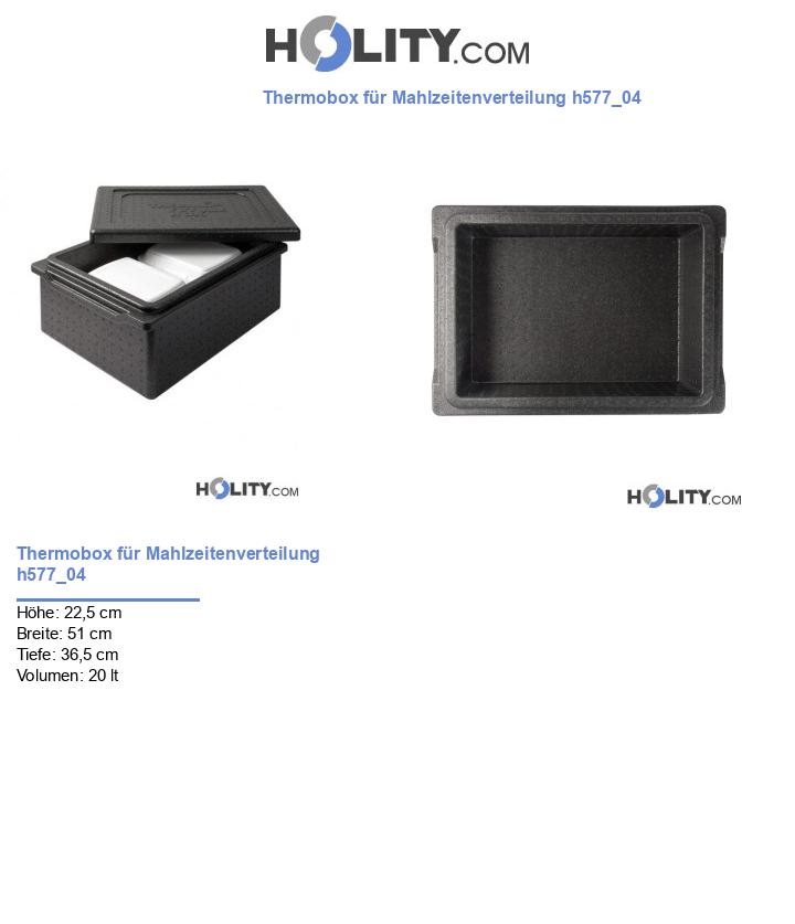 Thermobox für Mahlzeitenverteilung h577_04