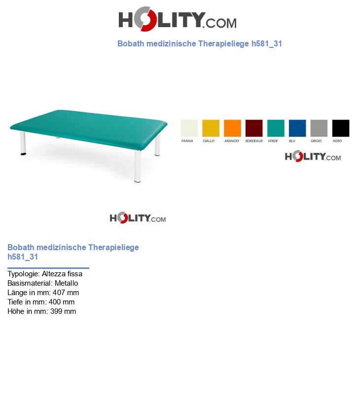 Bobath medizinische Therapieliege h581_31