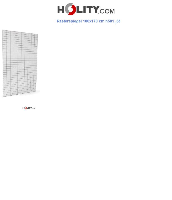 Rasterspiegel 100x170 cm h581_53
