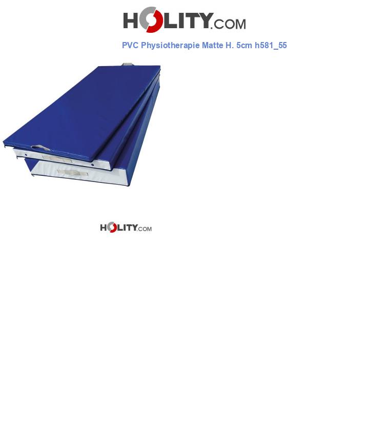 PVC Physiotherapie Matte H. 5cm h581_55