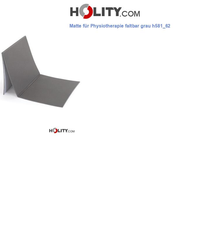 Matte für Physiotherapie faltbar grau h581_62