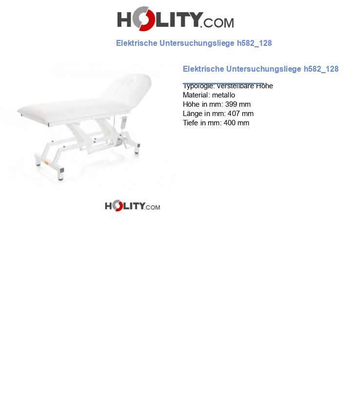Elektrische Untersuchungsliege h582_128