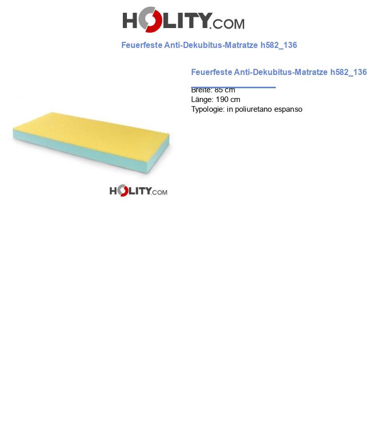 Feuerfeste Anti-Dekubitus-Matratze h582_136
