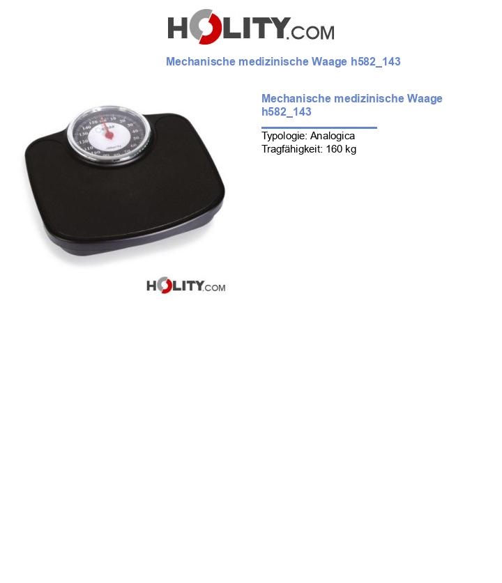 Mechanische medizinische Waage h582_143