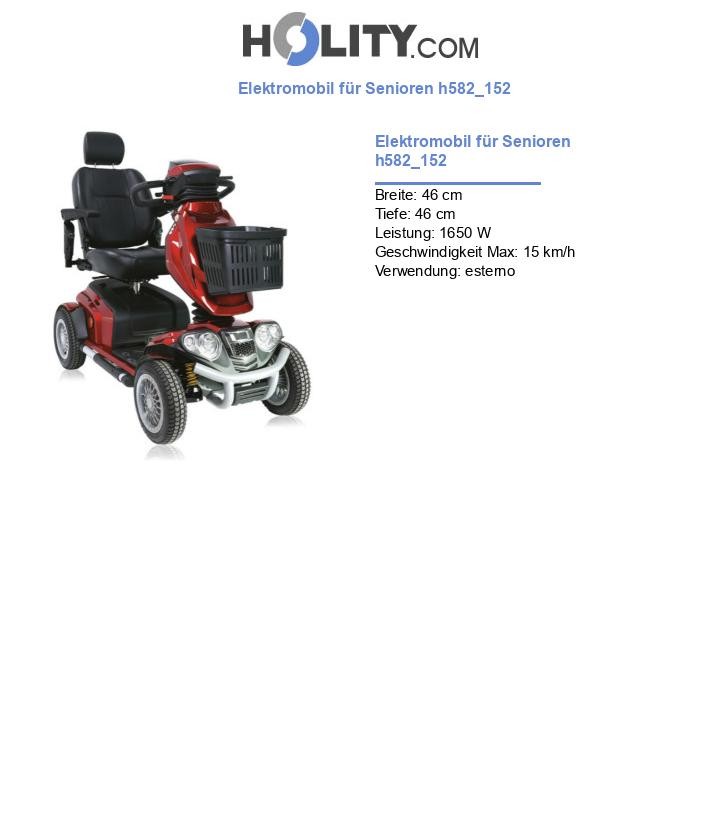 Elektromobil für Senioren h582_152