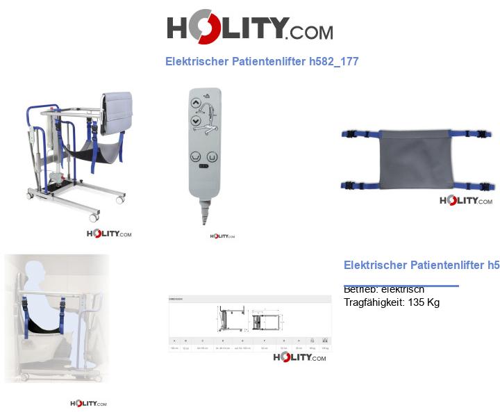 Elektrischer Patientenlifter h582_177
