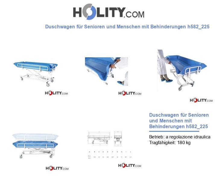 Duschwagen für Senioren und Menschen mit Behinderungen h582_225