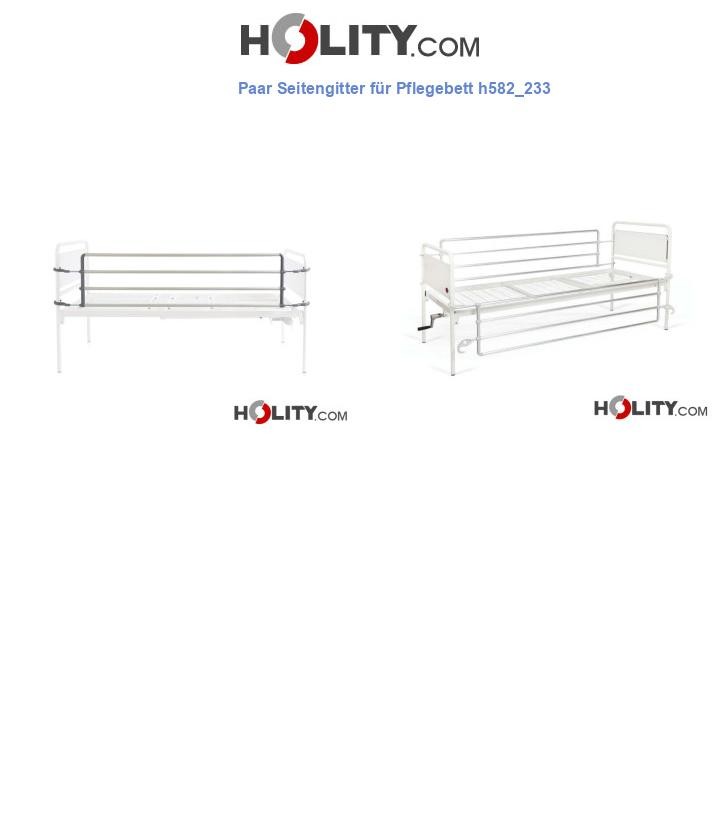 Paar Seitengitter für Pflegebett h582_233