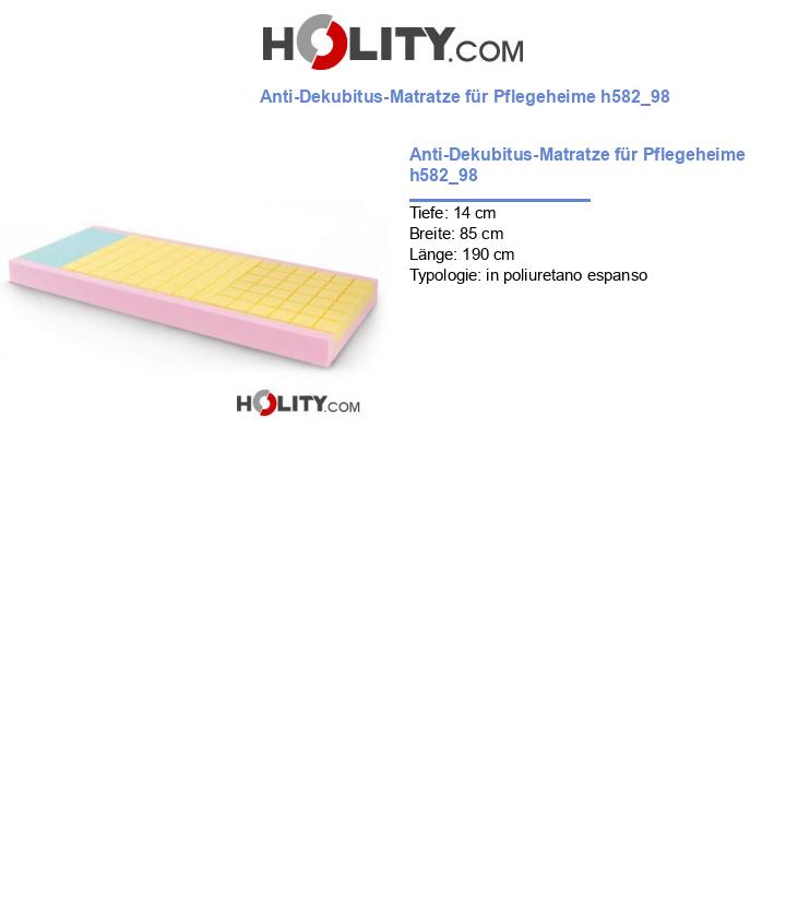 Anti-Dekubitus-Matratze für Pflegeheime h582_98
