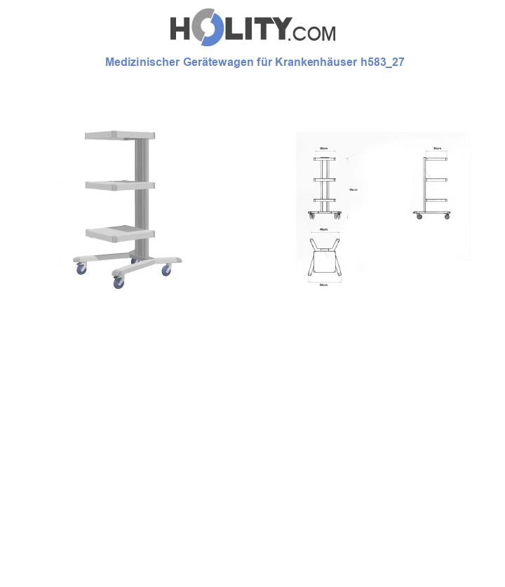 Medizinischer Gerätewagen für Krankenhäuser h583_27