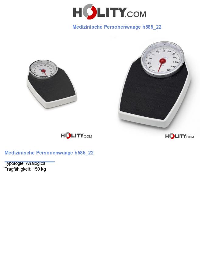 Medizinische Personenwaage h585_22