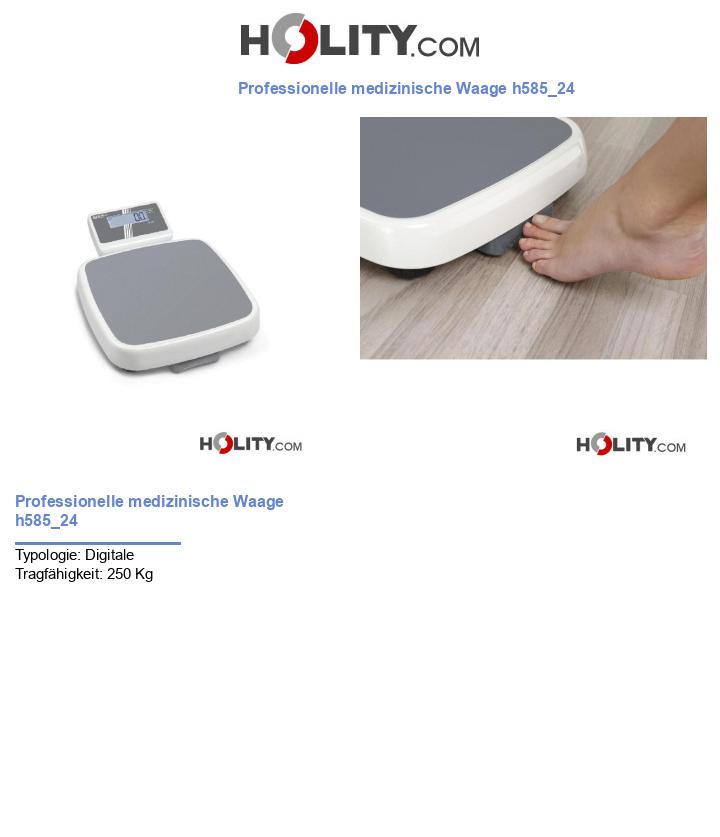 Professionelle medizinische Waage h585_24