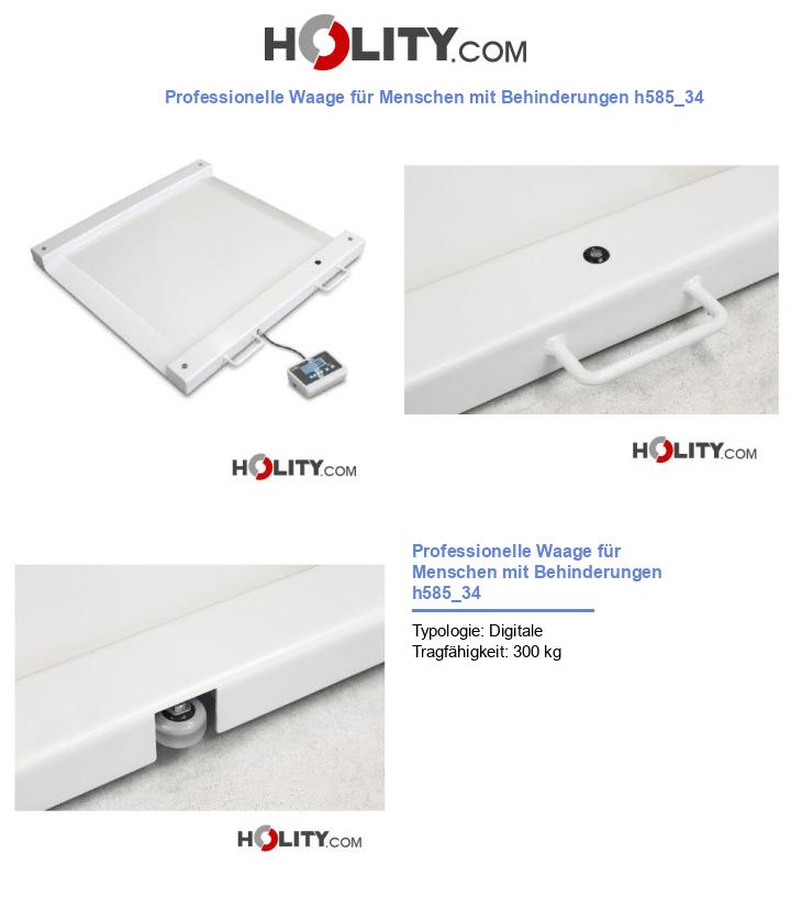 Professionelle Waage für Menschen mit Behinderungen h585_34