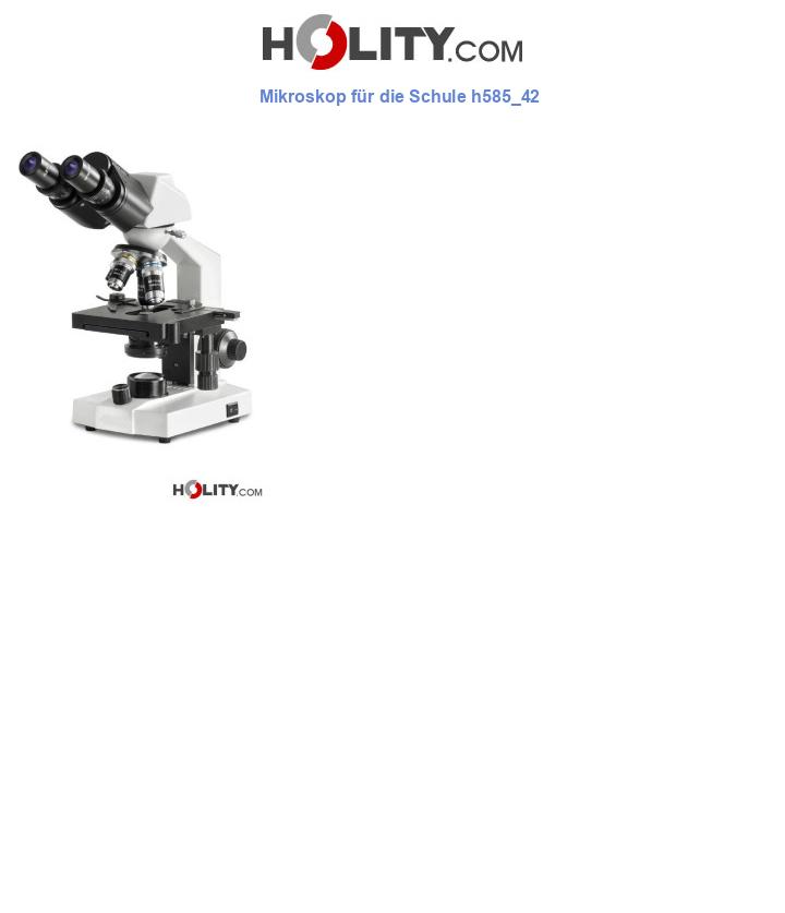 Mikroskop für die Schule h585_42