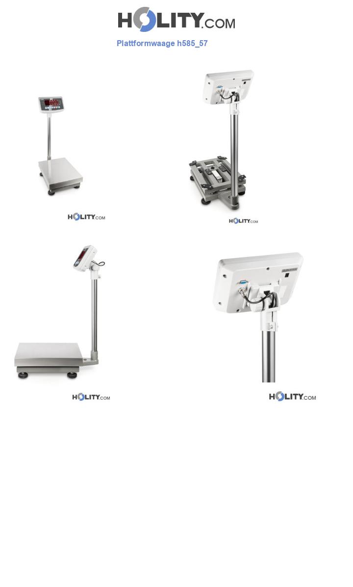 Plattformwaage h585_57