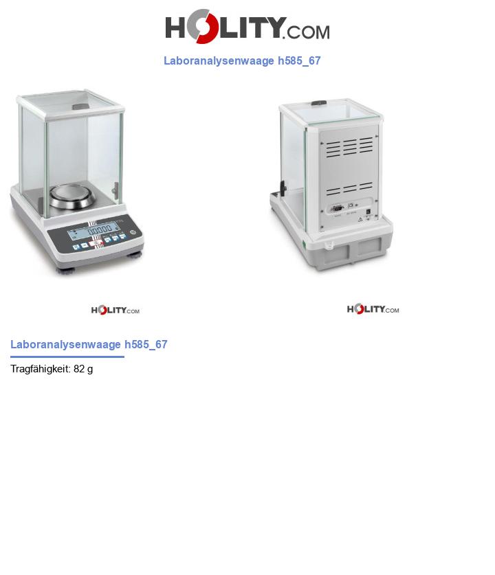 Laboranalysenwaage h585_67