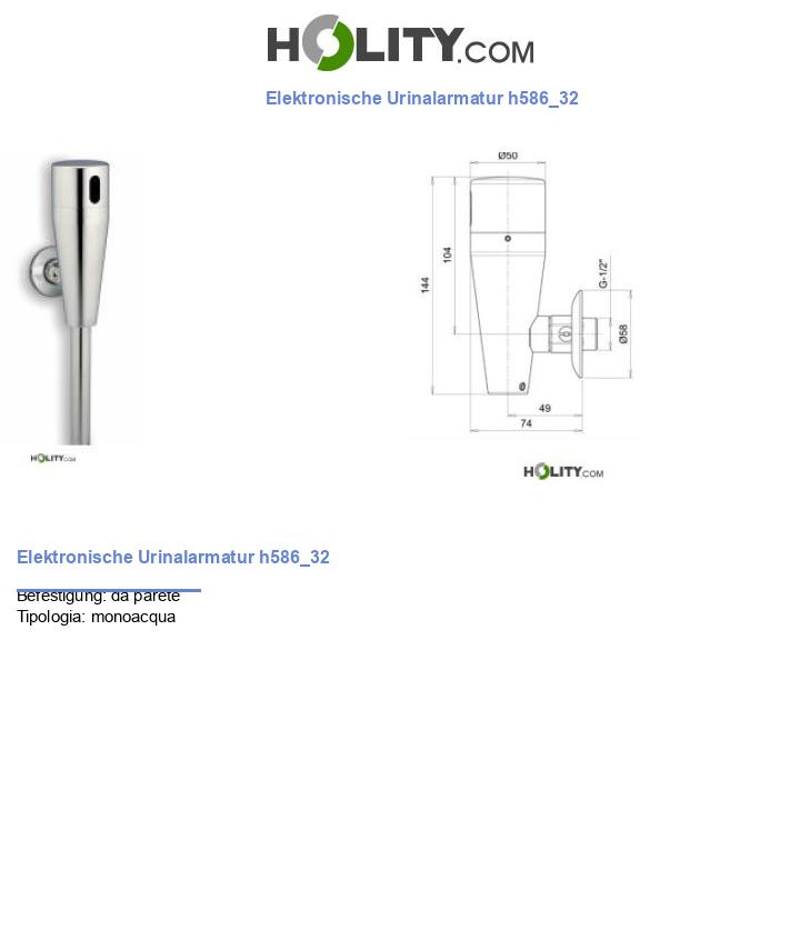 Elektronische Urinalarmatur h586_32