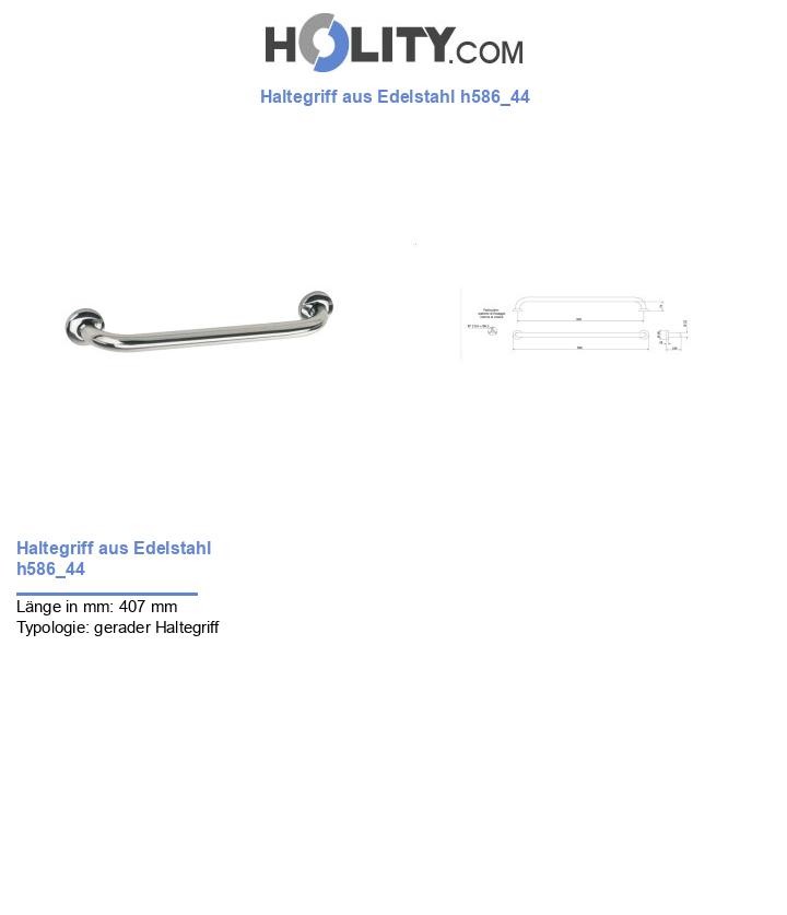 Haltegriff aus Edelstahl h586_44