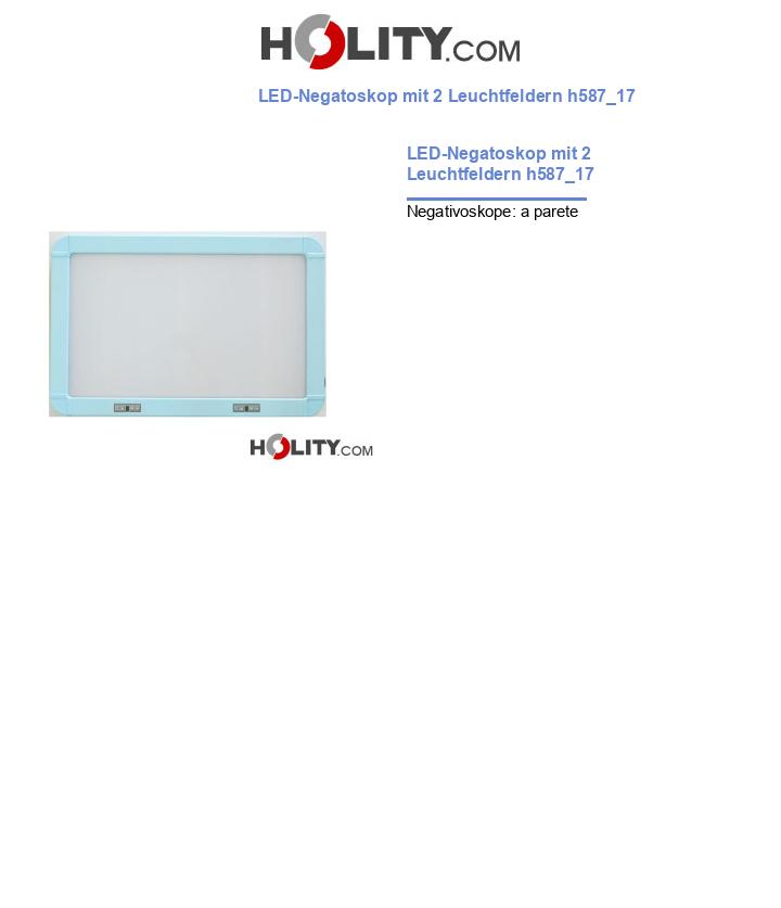 LED-Negatoskop mit 2 Leuchtfeldern h587_17