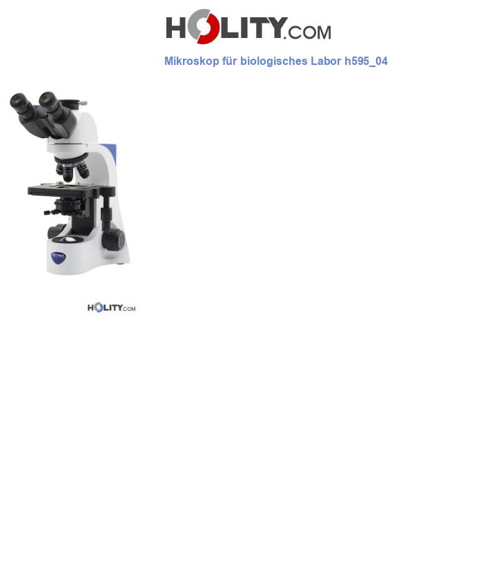 Mikroskop für biologisches Labor h595_04