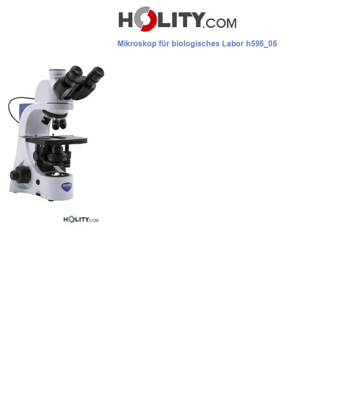 Mikroskop für biologisches Labor h595_05