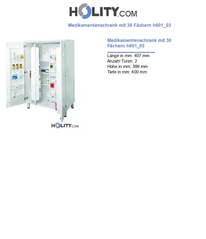 Medikamentenschrank mit 30 Fächern h601_03