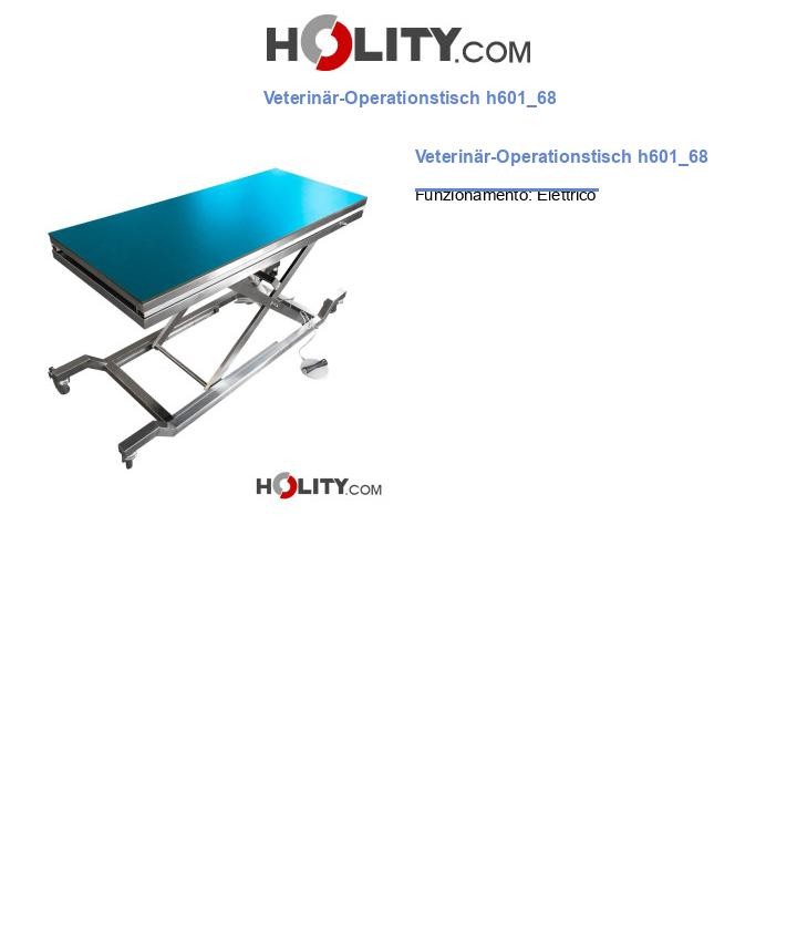 Veterinär-Operationstisch h601_68