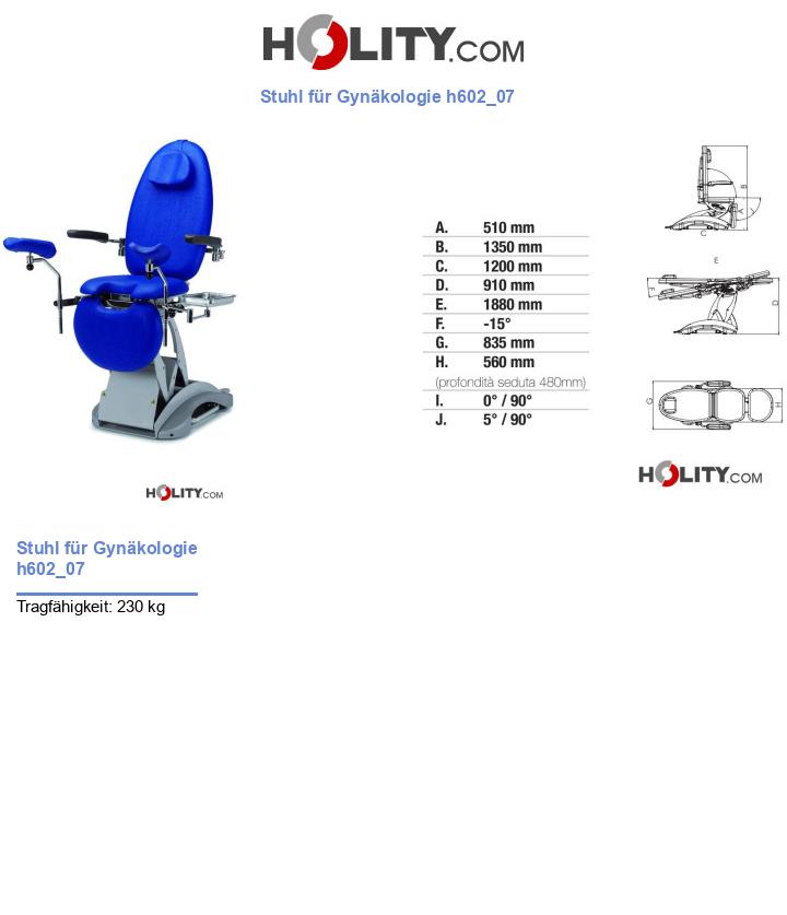 Stuhl für Gynäkologie h602_07