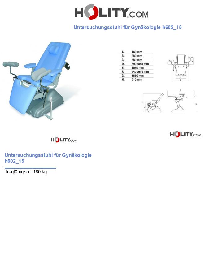 Untersuchungsstuhl für Gynäkologie h602_15
