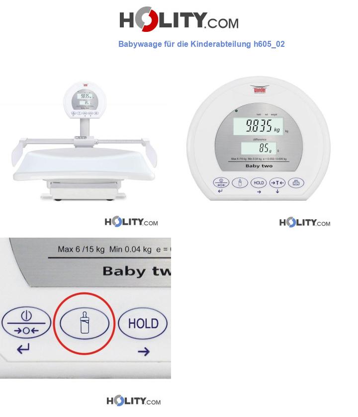 Babywaage für die Kinderabteilung h605_02