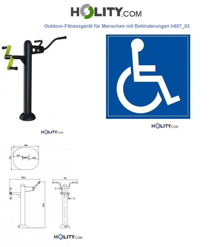 Outdoor-Fitnessgerät für Menschen mit Behinderungen h607_02