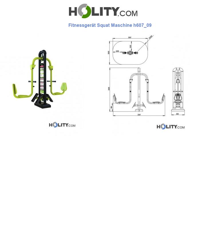 Fitnessgerät Squat Maschine h607_09