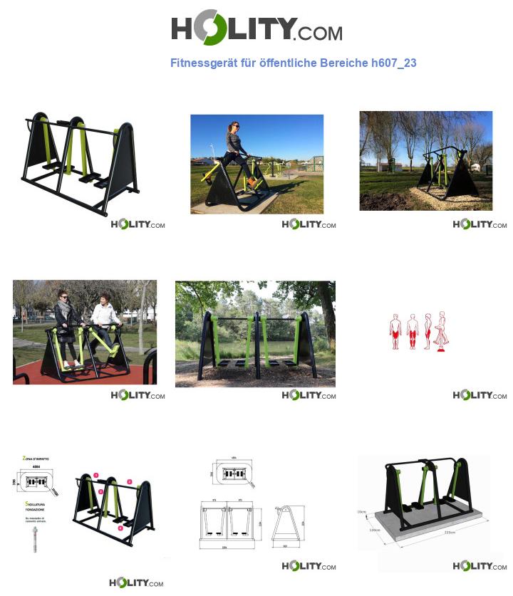 Fitnessgerät für öffentliche Bereiche h607_23