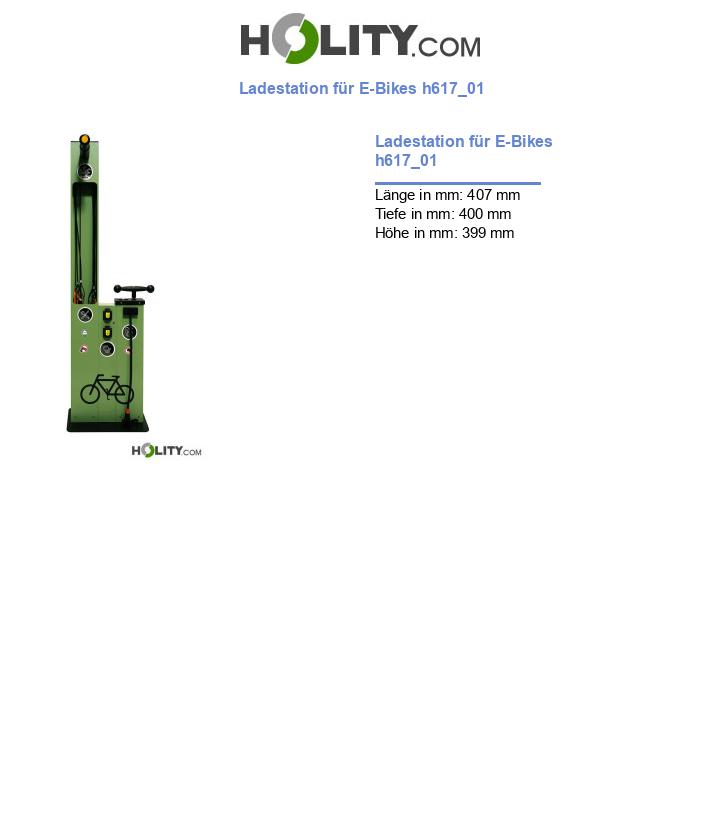 Ladestation für E-Bikes h617_01