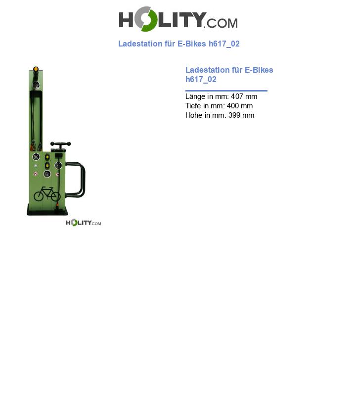 Ladestation für E-Bikes h617_02